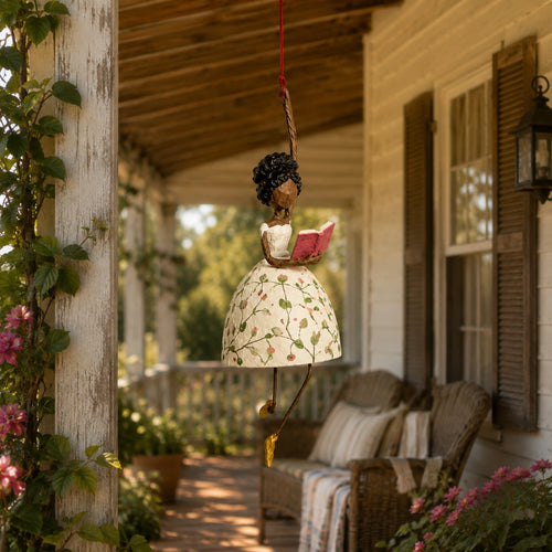 Whimsical Dancing Lady Hanging Ornament