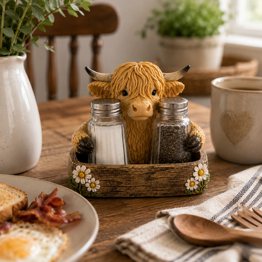 Cute Highland Cow Farmhouse Décor