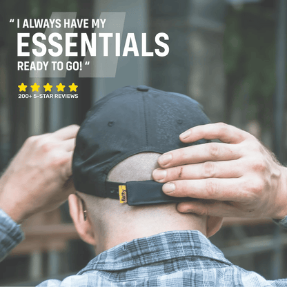 🧢 Anywhere Pocket – Attachable Mini Pouch for Hats, Backpacks, Belts & More