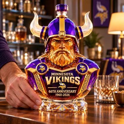 66th Anniversary Commemorative Whiskey Bottle