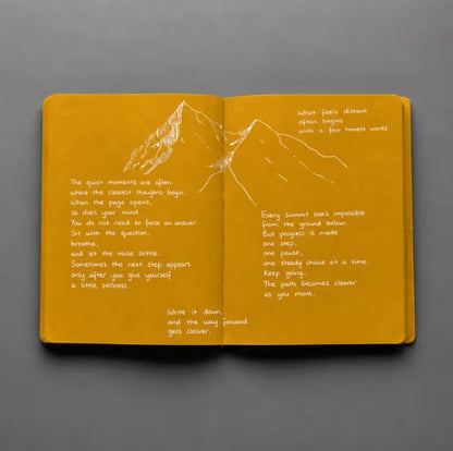 🎨📘 Think in Color Creative Notebook – 140 GSM Pages + Free White Gel Pen