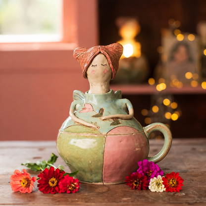 💖 Handmade Fairies Storage Jar/Mug 🎁
