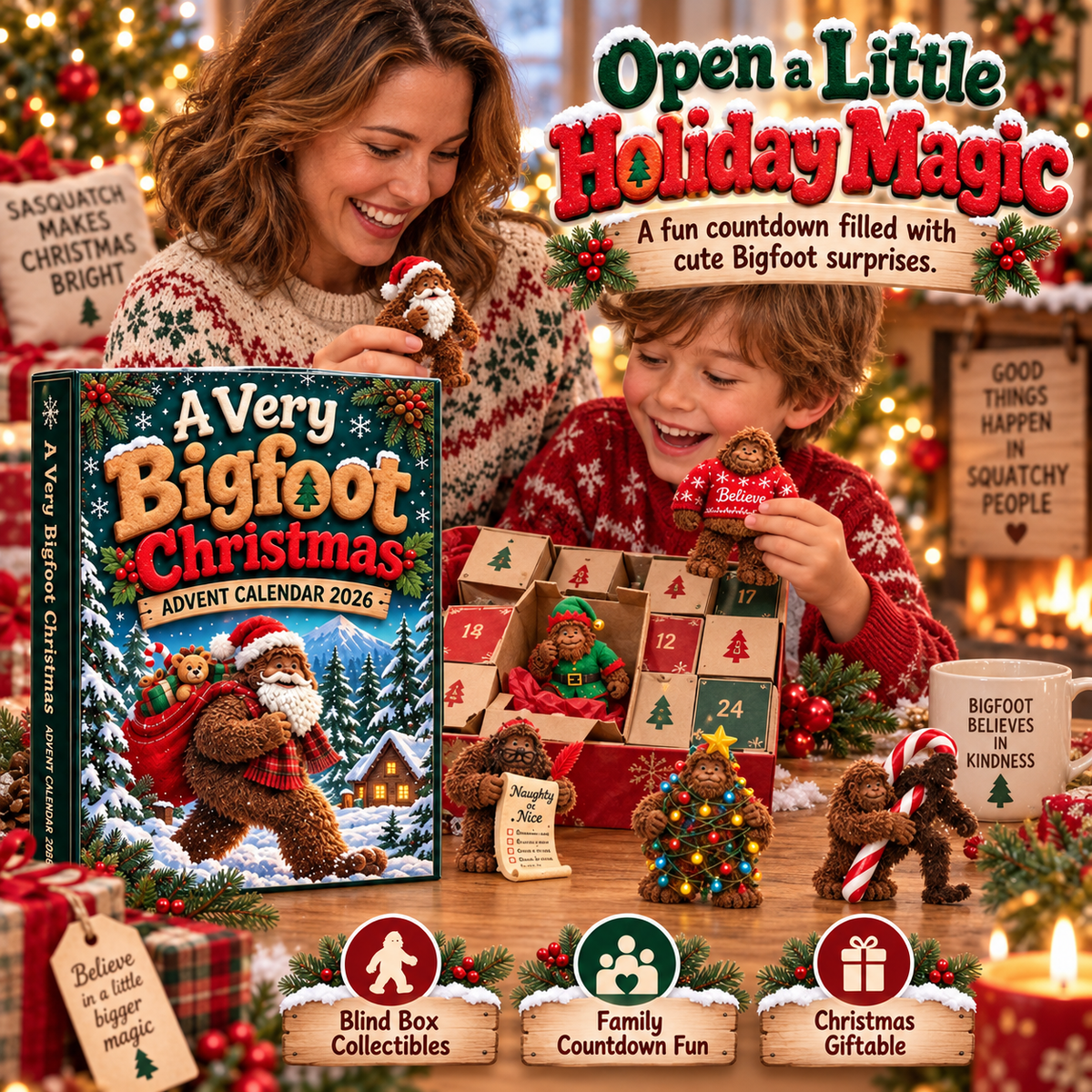 A Very Bigfoot Christmas Advent Calendar 2026