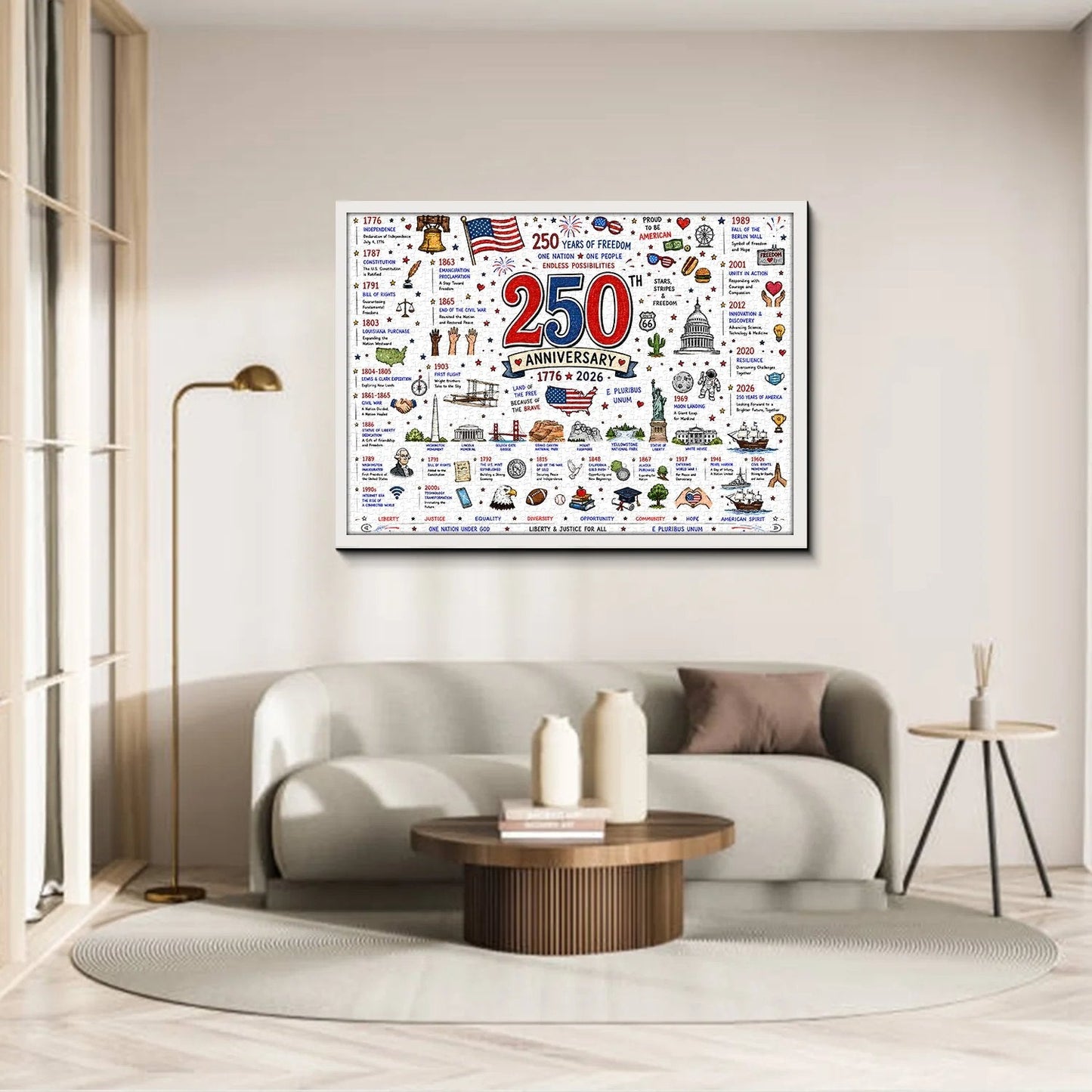 🔥Last Day 49% OFF🎁Patriotic America Jigsaw Puzzle 1000 Pieces