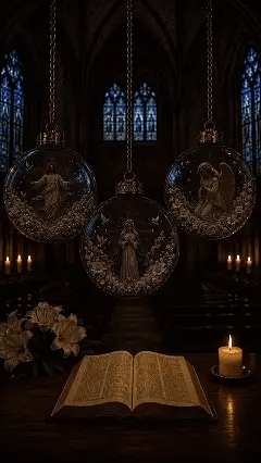 🔥🎁⏳ Last Day 49% OFF – ✝️ Illuminated 3D Christian Faith Ornament Collection | Clear Globe with Sacred Figures, Warm Golden Glow & 8 Meaningful Designs ✨