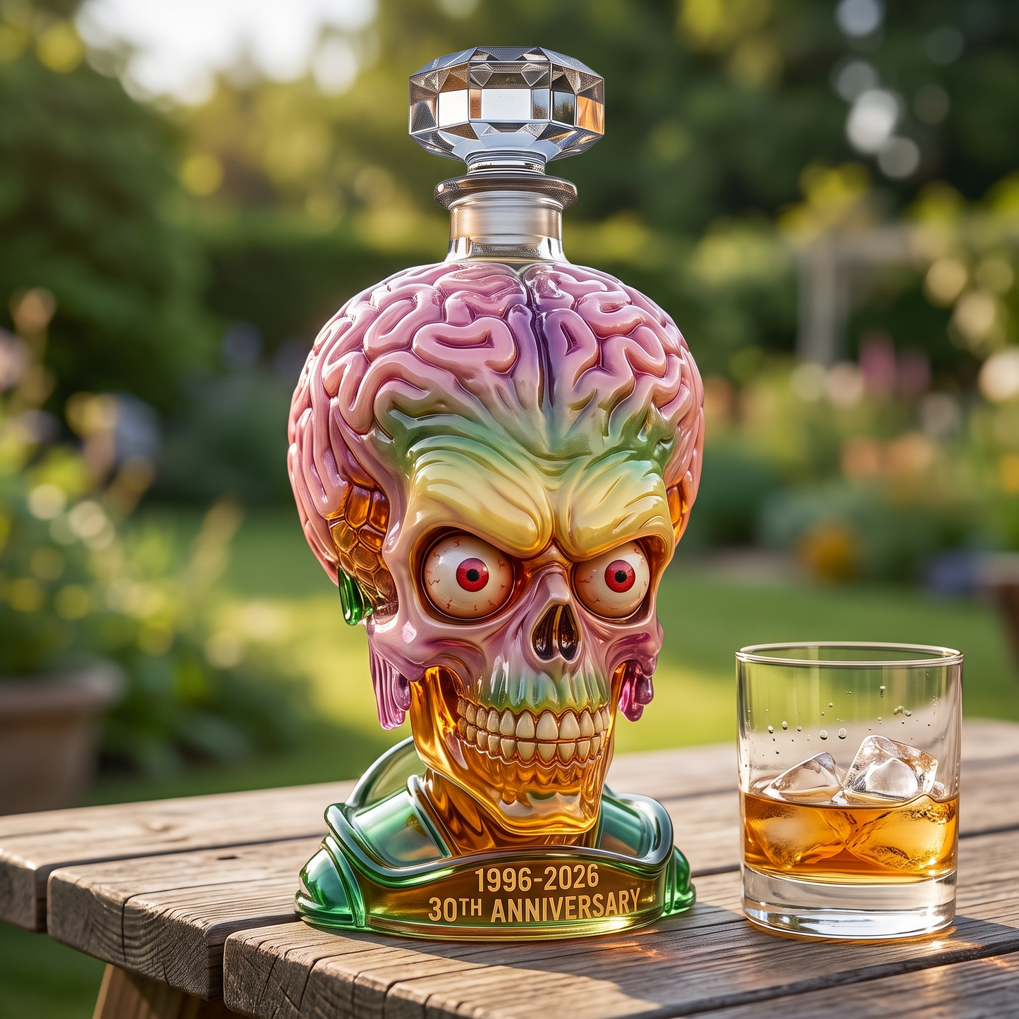 MA 1996-2026 30th Anniversary Whiskey Bottle