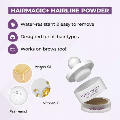 HairMagic+ Hairline Powder
