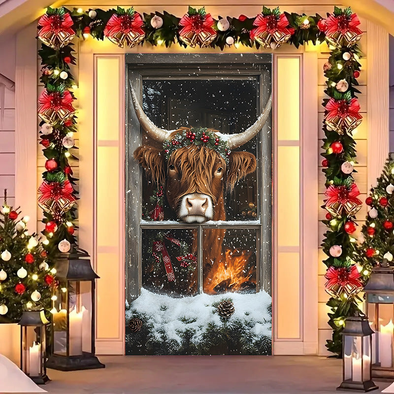 🎄🎅 2026 Festive Christmas Door Cover