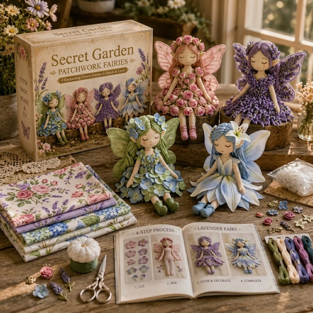 🌸Fairy Patchwork DIY Collection ✨