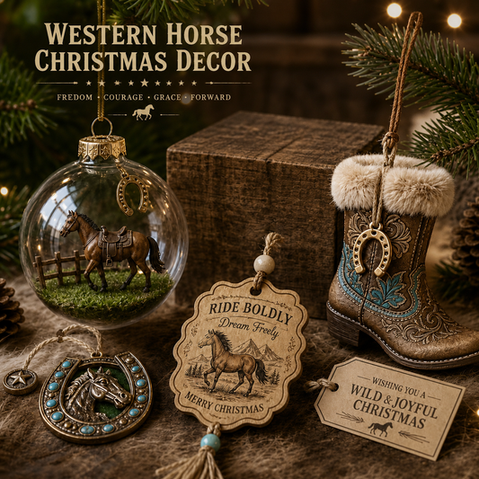 🎄 More Than Christmas Ornaments — A Celebration of the Western Spirit