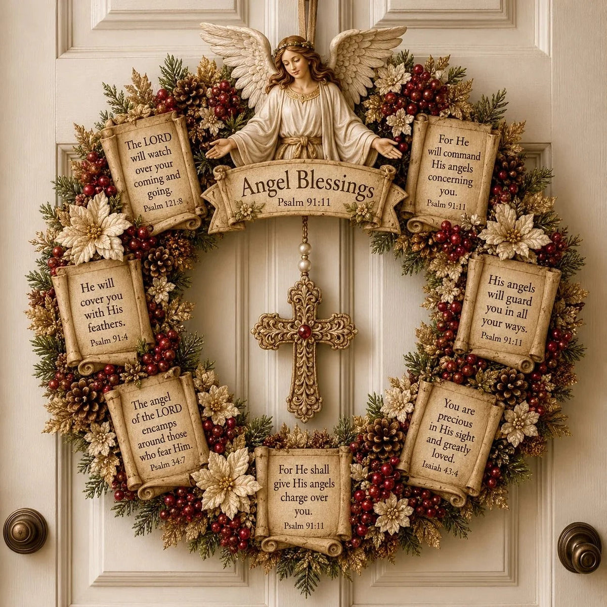 Angel Christmas wall decoration unboxing