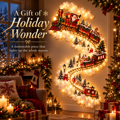 ✨Christmas Magic Trail Wall Light - A Little Christmas Magic, Right on Your Wall