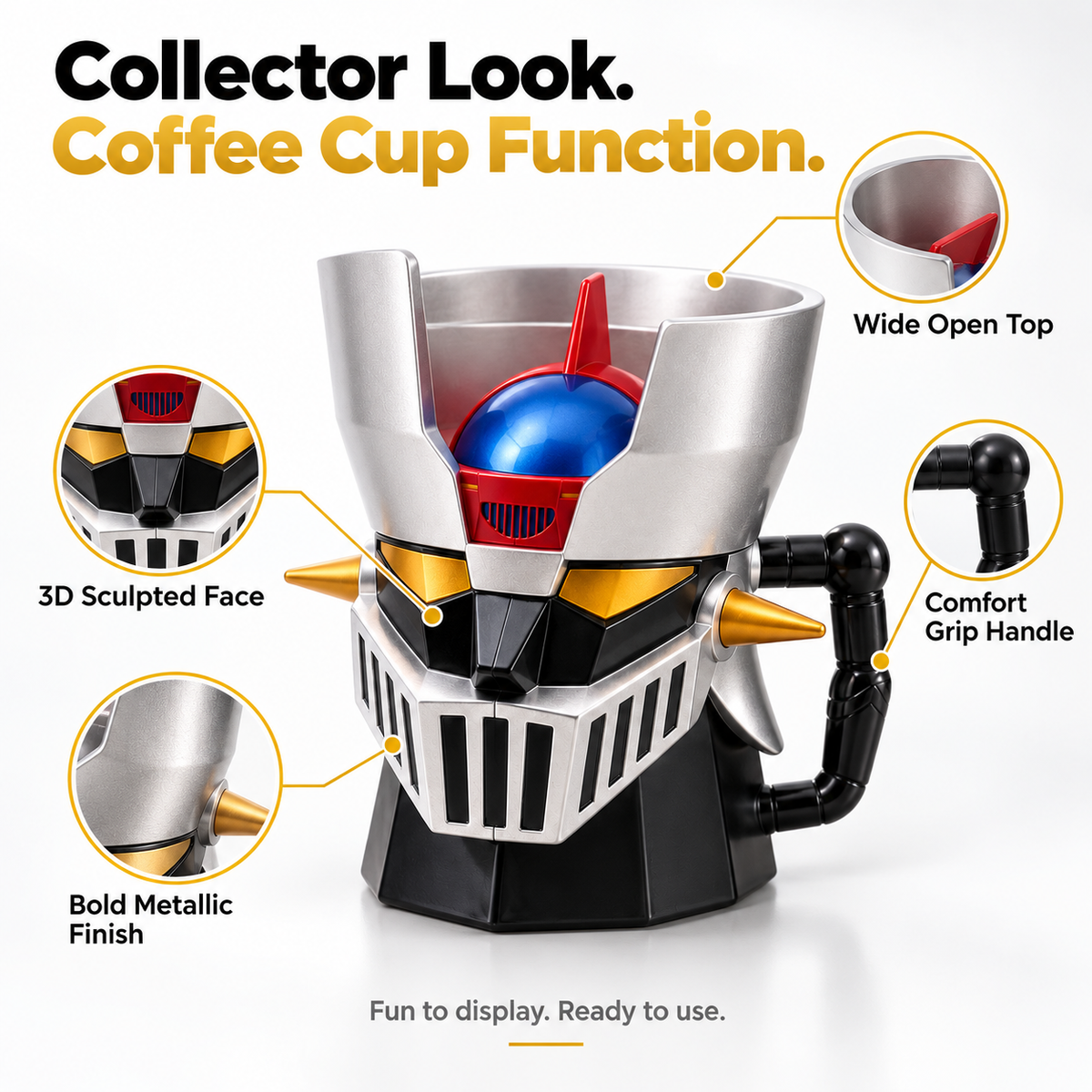 Mazinger Z Retro Coffee Mug