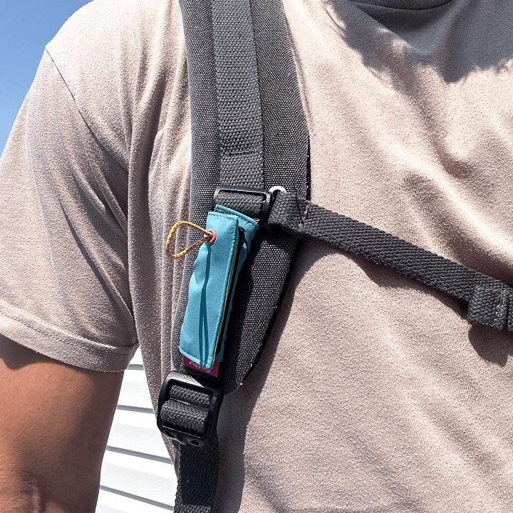 🧢 Anywhere Pocket – Attachable Mini Pouch for Hats, Backpacks, Belts & More