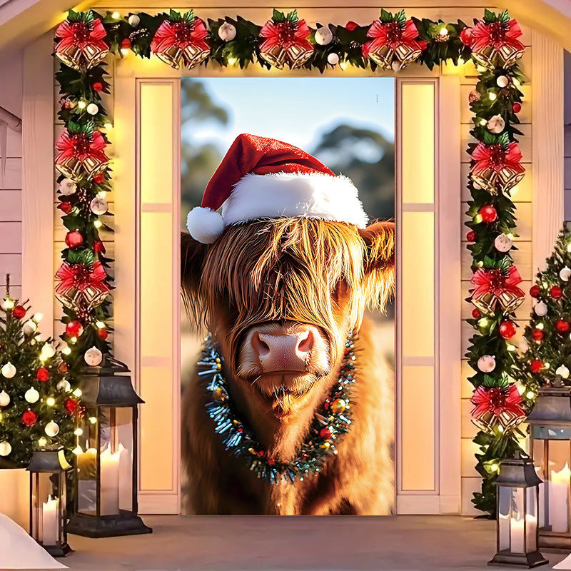 🎄🎅 2026 Festive Christmas Door Cover