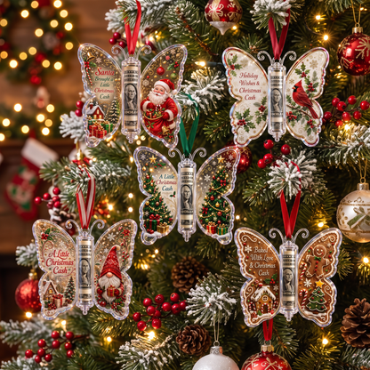 🦋 Butterfly Christmas Money Gift Ornament