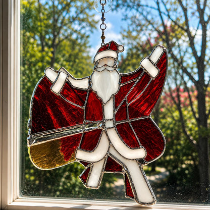 🎄Beginner-Friendly 3D Christmas Iridescent Suncatcher DIY Kit | Complete Kit with Glass-Style Panels, Metal Frames, Hanging Chain, Tools & Step-by-Step Guide Included 💕