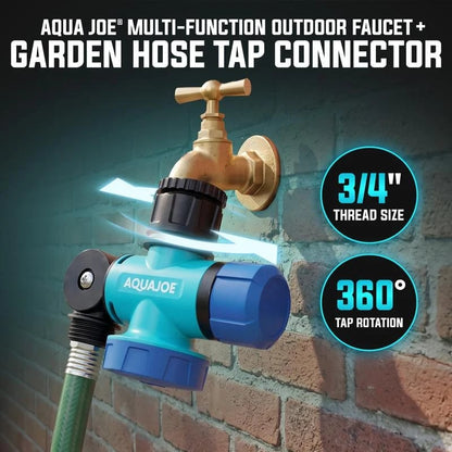 360° Rotating Garden Hose Tap Connector
