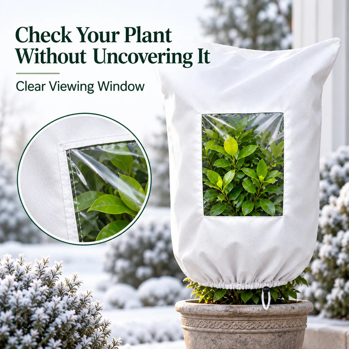 ❄️🌿 Winter Garden Shield Cover – Frost & Cold Protection for Outdoor Plants