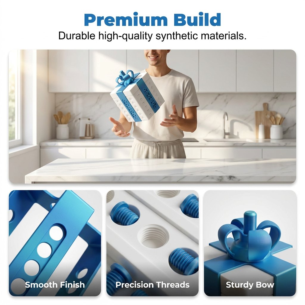 ⏳ Last Day 49% OFF – 😂 3D Printed Annoying Screw Gift Box | Puzzle-Style Prank Box with Hidden Gift Compartment for Birthdays, Christmas & White Elephant Gifts 🎁