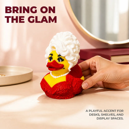 Dolly Duck – 3D Printed Collectible, Cute Desk & Car Decor