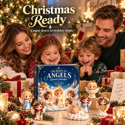 🕊️✨ 24 Days of Angel Blessings – Christmas Tree Ornament Countdown Collection