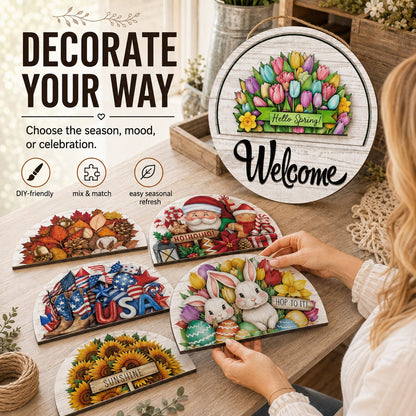 ✨ Refresh Your Door All Year — 16 Designs