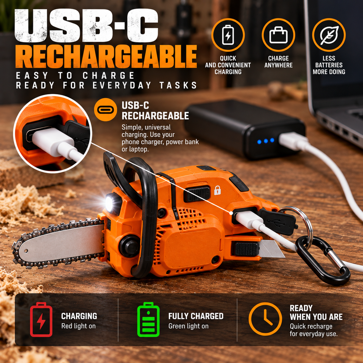 Everyday Utility Keychain Tool