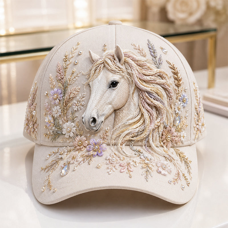 🔥 Last Day 49% OFF – 3D Highland Cow Printed Cap