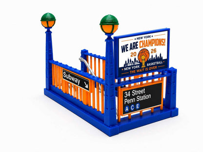 NY Knicks Subway Entrance