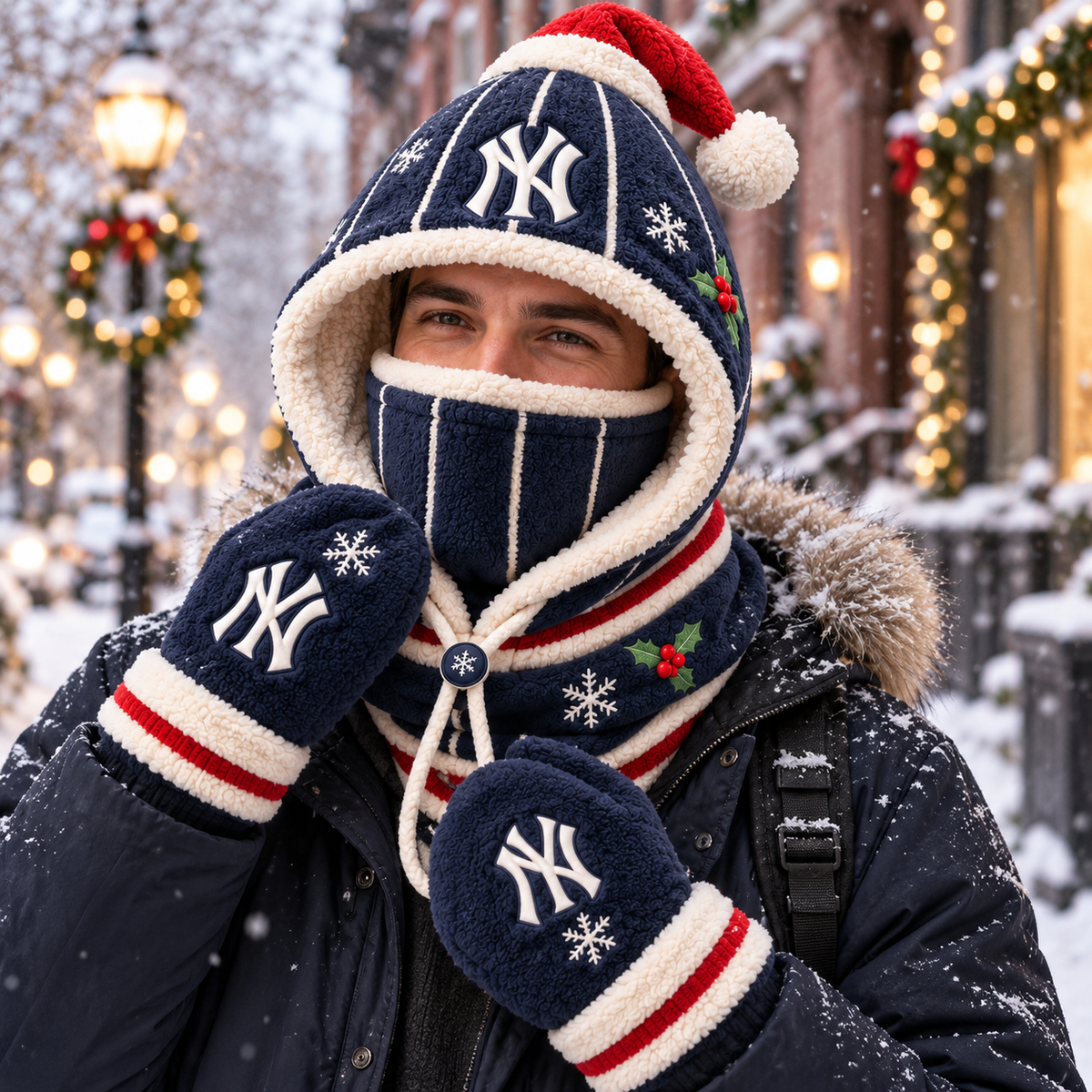 ❄️ Christmas Winter Hooded Hat