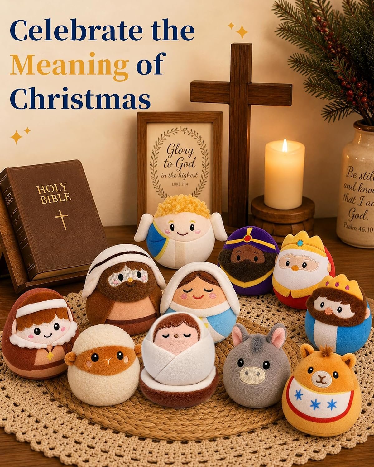 🔥Last Day 49% OFF - ✝️🌟 Journey to Bethlehem™ — 24 Days of the Nativity🙏