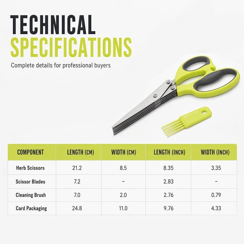 🔥Multi-Layer Stainless Steel Kitchen Scissors