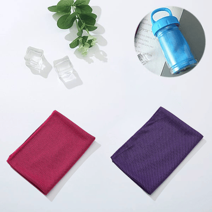 BUY 1 GET 1 FREE🌞Cooling Bottle - Cold Sweat Towel You Can Use Anywhere, Anytime! Reusable Soft Absorbent Cooling Portable
