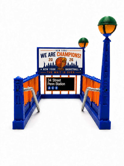 NY Knicks Subway Entrance