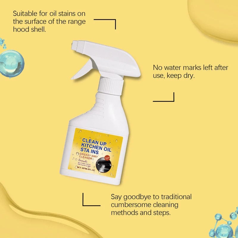 Multi-Surface Kitchen Grease & Grime Cleaning Spray – 237ml