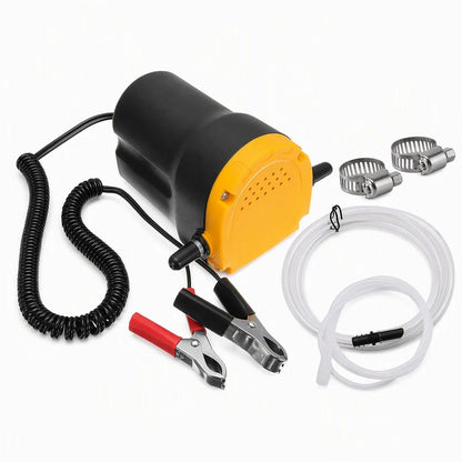 🔧 12V/24V Electric Oil Transfer Pump – Self-Priming Fluid Extractor ⚡