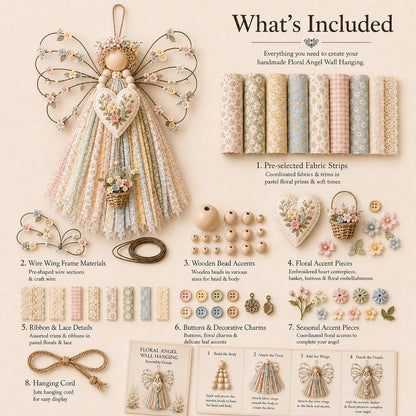🪽Angel Fabric Hanging DIY Kit🪽