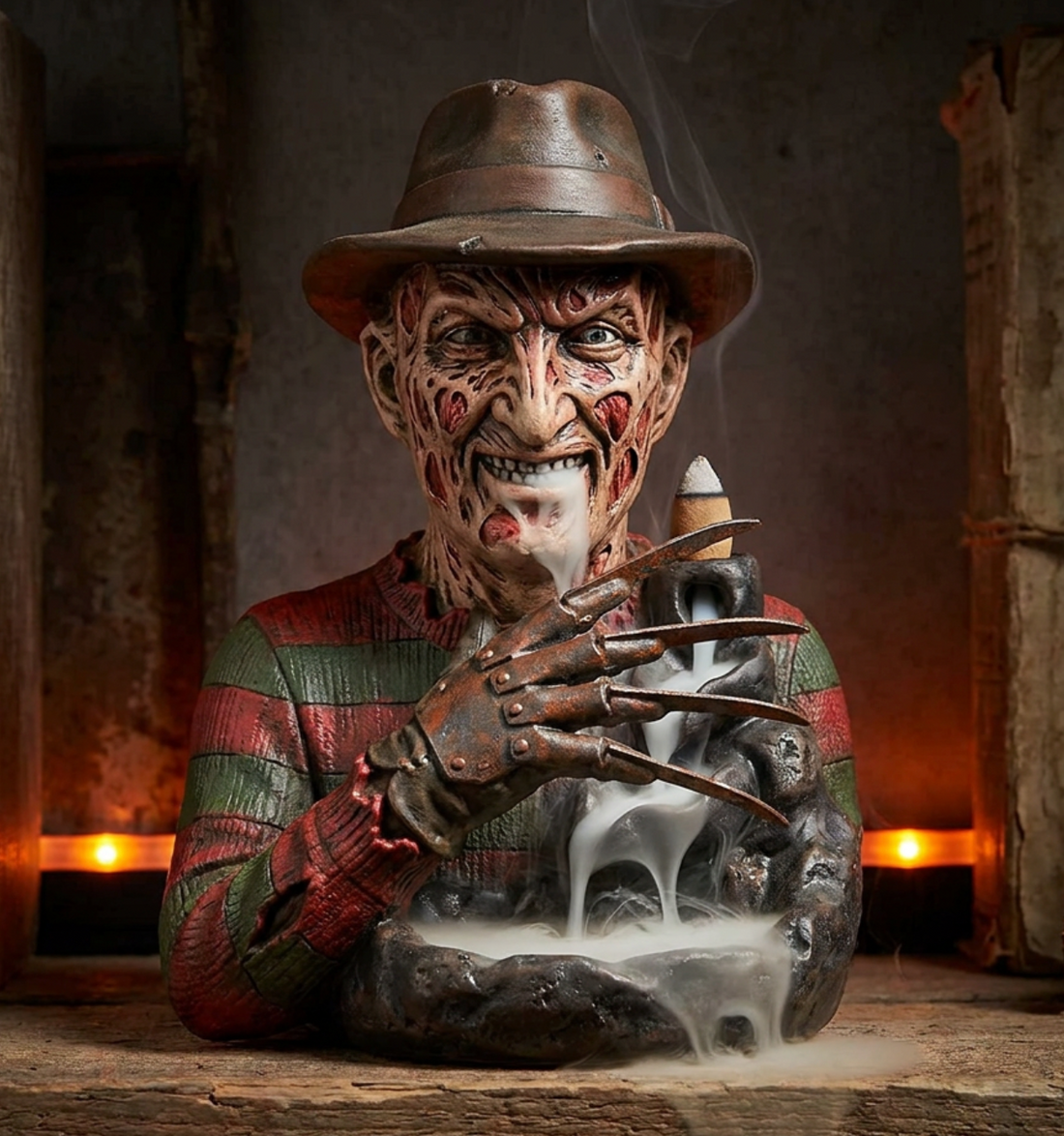 🕯️💀 Shadow Ritual™ Horror-Inspired Gothic Incense Burner