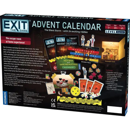 🔐🎄Escape the Workshop! Advent Calendar – 🗝️ ✨ 24 Days of Puzzle Adventure & Fun