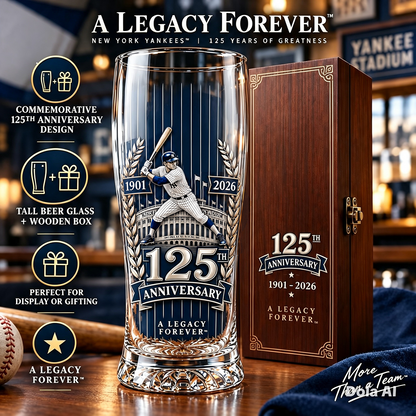 Let’s Go Tribe! 125th Anniversary Commemorative Pint Glass
