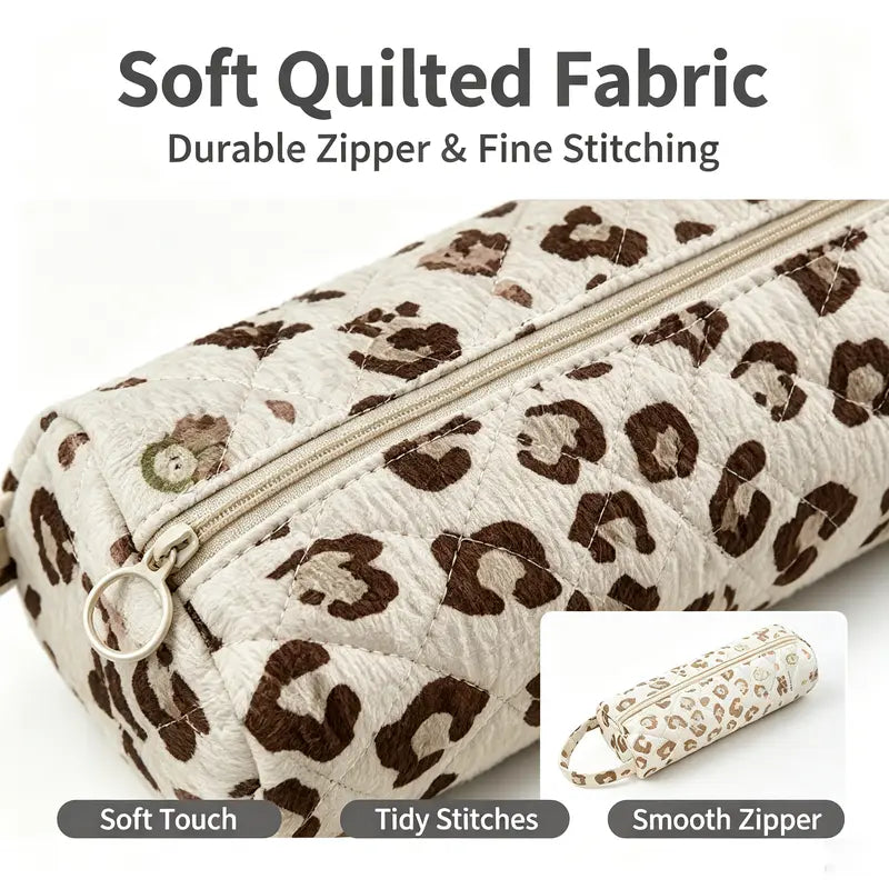 🔥 Quilted Travel Organizer Pouch – Cute, Spacious & Easy to Carry