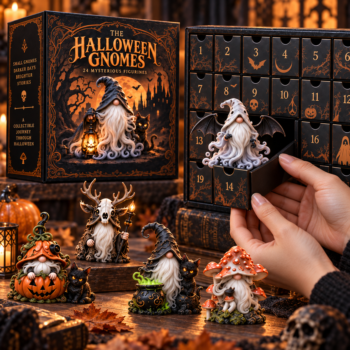 🎃 24 Days of Haunted Gnomes 👻🎁