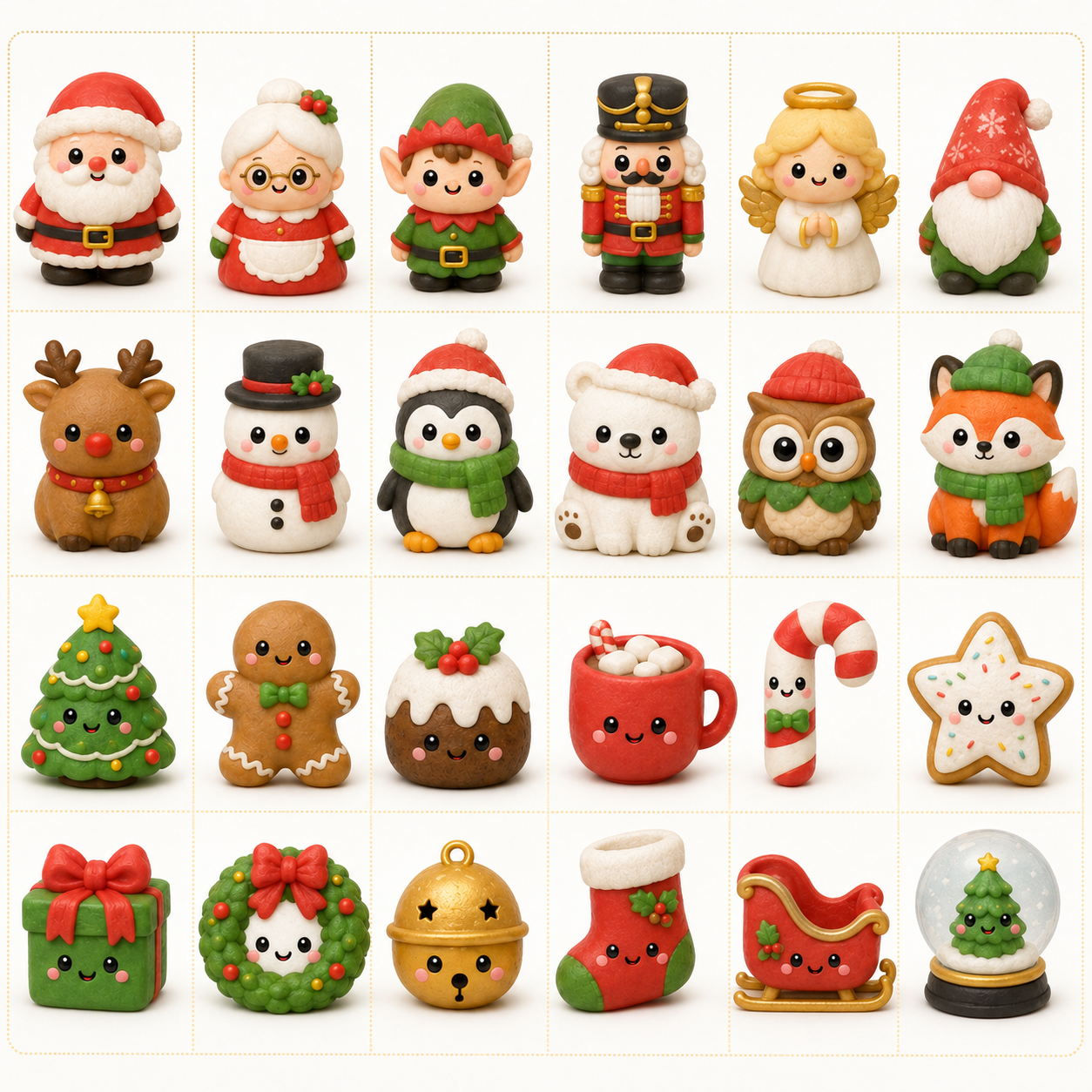 24-Day Squishy Christmas Advent Calendar