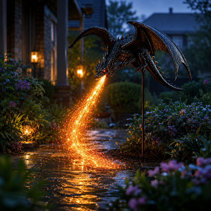 ✨Solar Dragon Fire Garden Light