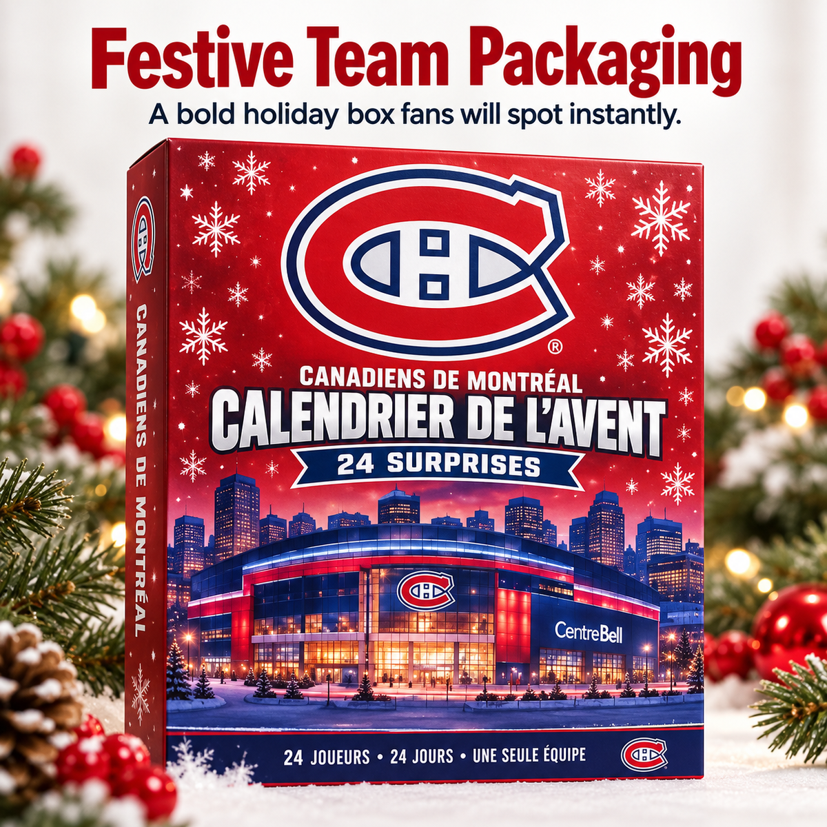 Montreal Canadiens 2026 Christmas Advent Calendar