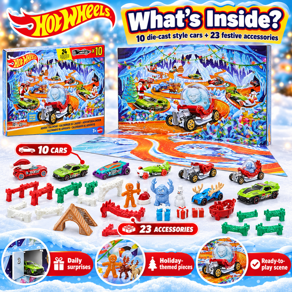 24-Day Christmas Racing Advent Calendar