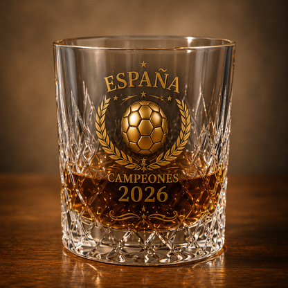 ⚽️España Champions Legacy Whiskey Decanter Set – Commemorative Football Collector Gift