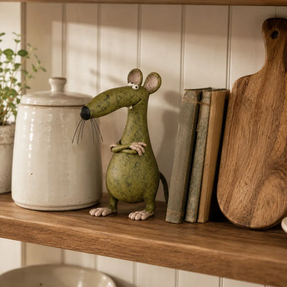 Whimsical Vintage Animal Figurine with Quirky Charm