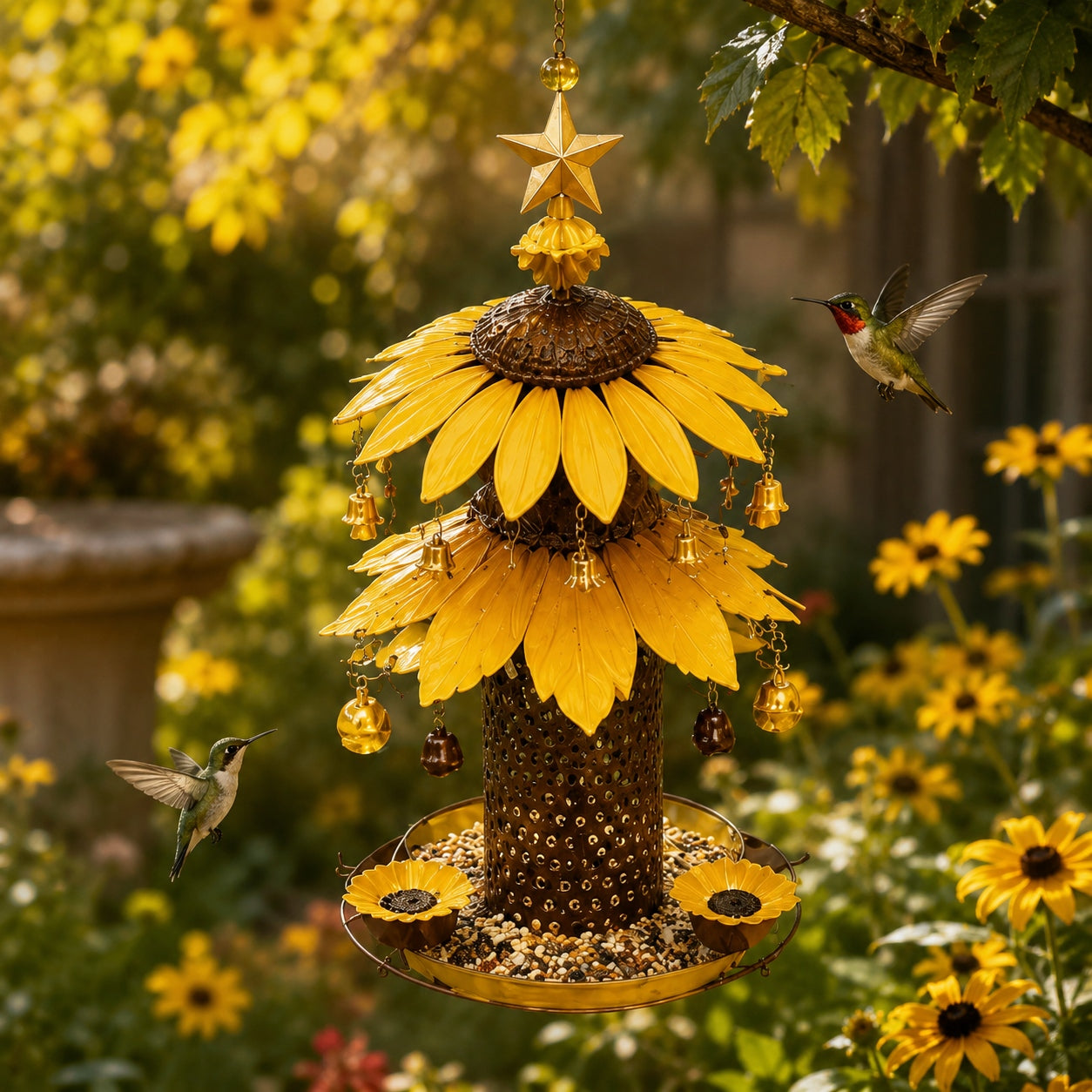 🎁🍂Christmas Tree Bird Feeder🎄Festive Backyard Holiday Decor